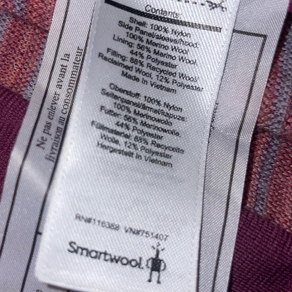 Smartwool Women’s Smartloft 60 Hoodie Full Zip Jacket - Picture 15 of 16